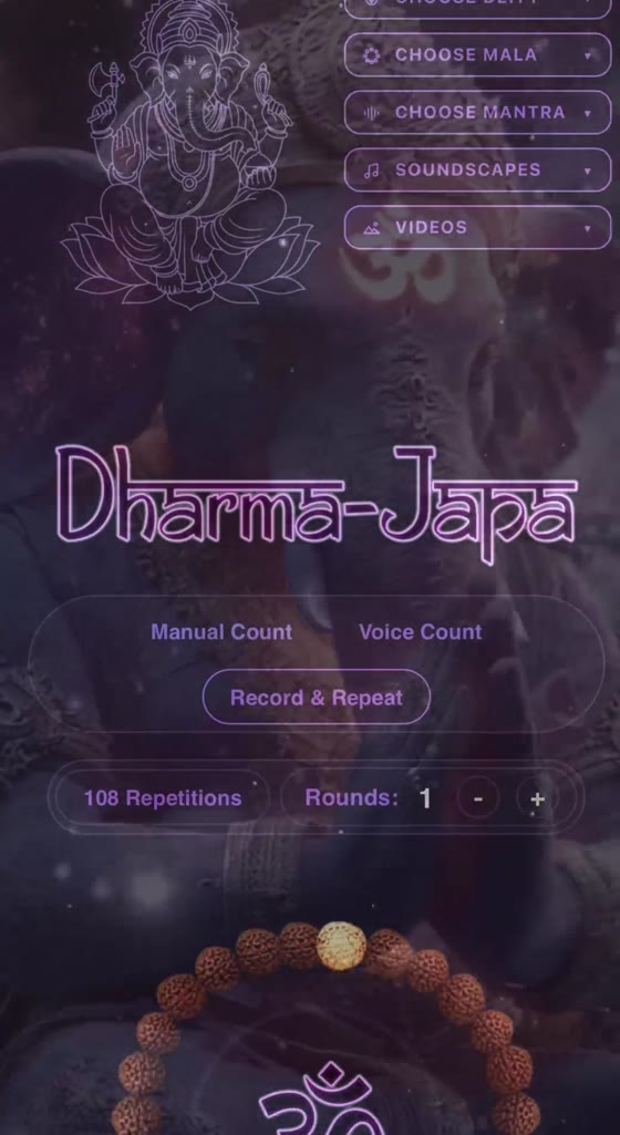 Counting over a Ganesha video